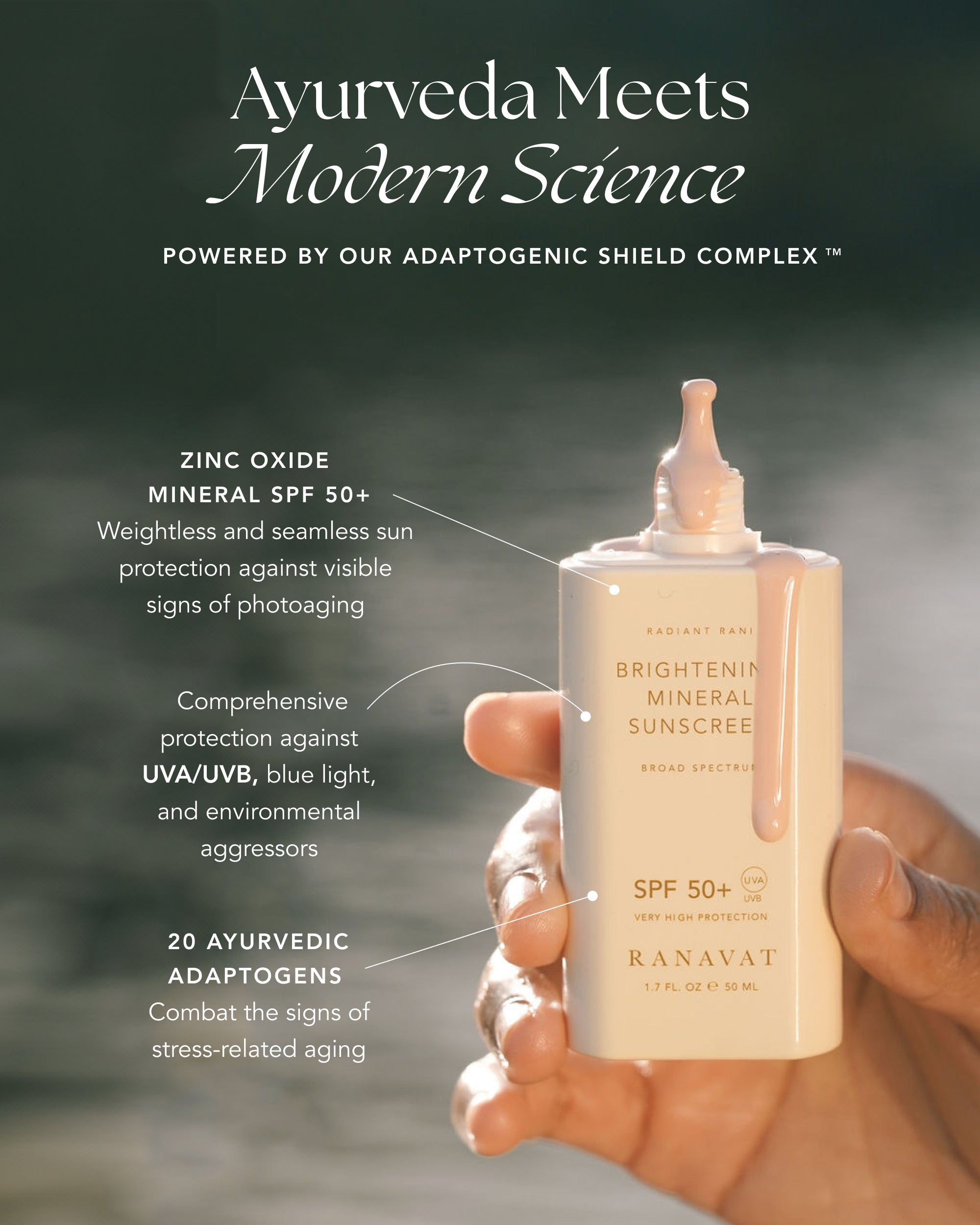 Brightening Mineral Sunscreen SPF 50+